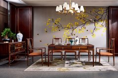 新中式家具—客廳八大方位布局，大富大貴風(fēng)水